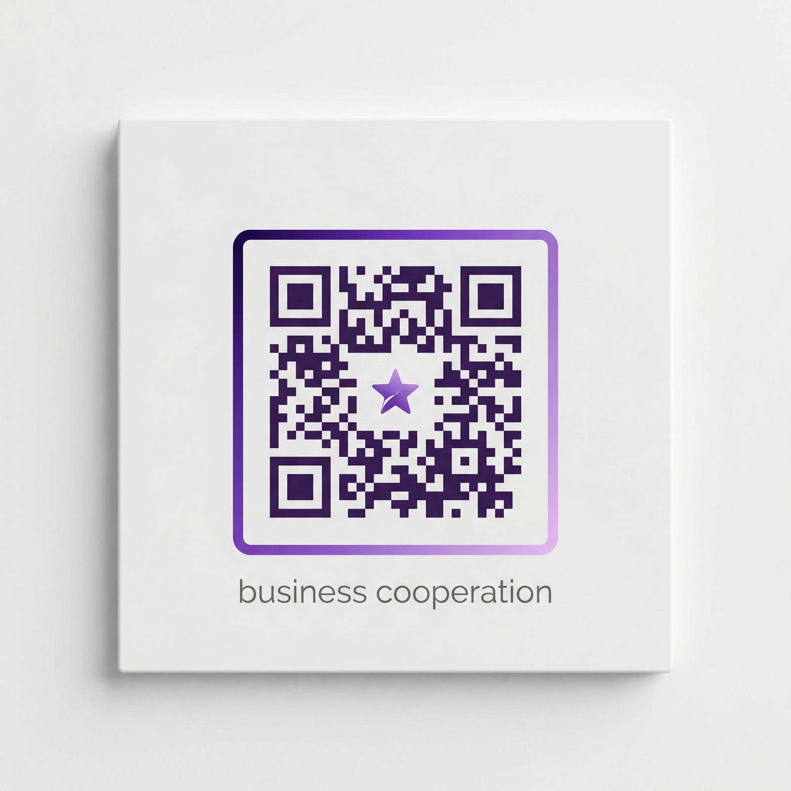 高清动漫传媒商务二维码